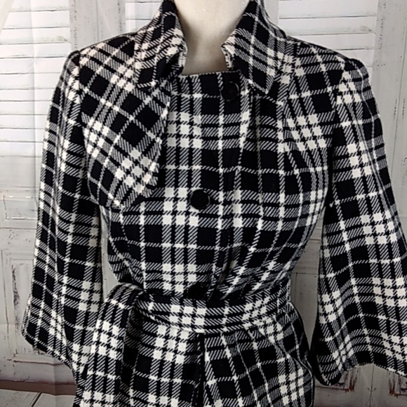 East 5th AVE crop hounds tooth jacket - Picture 4 of 8